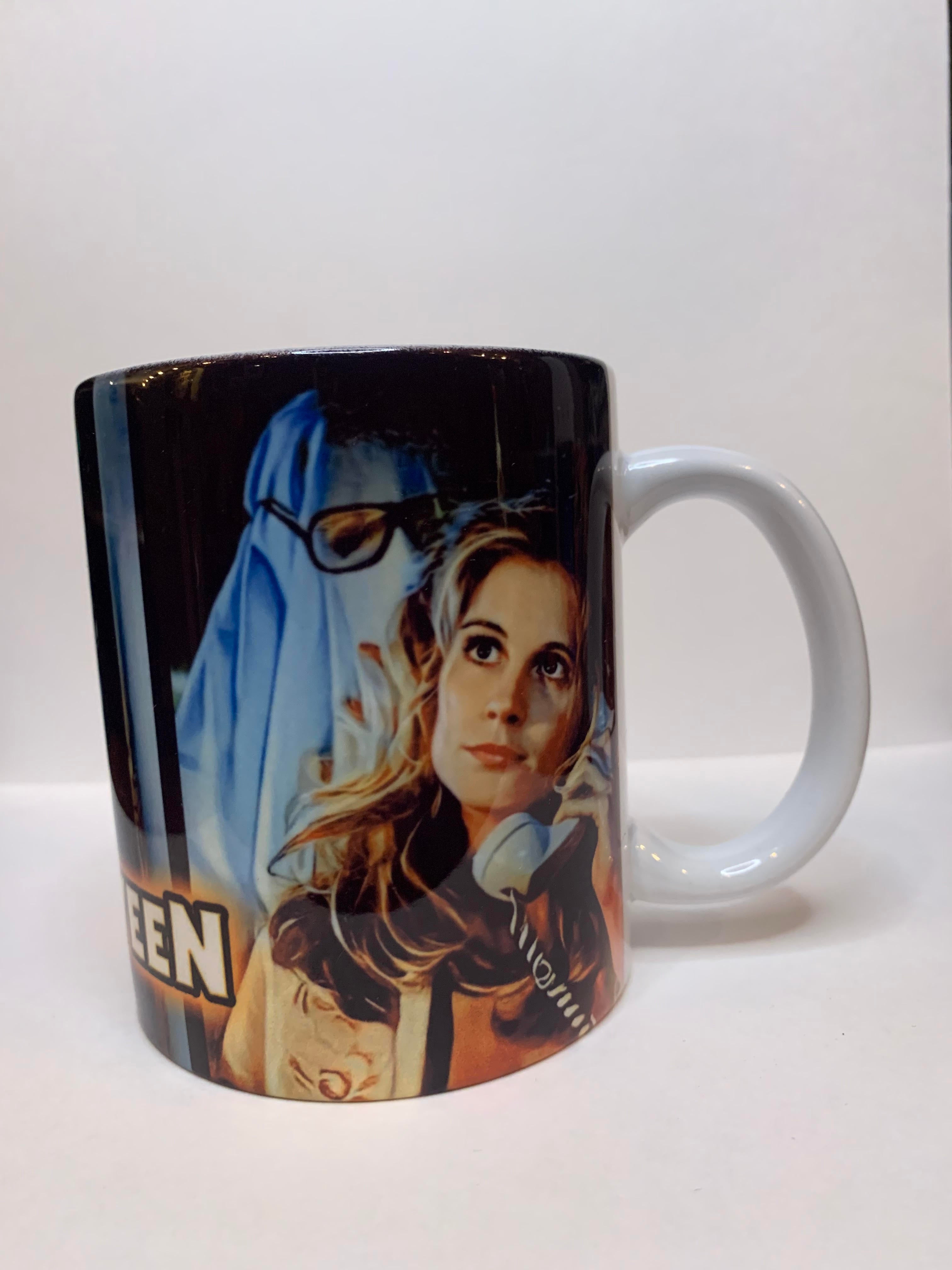 Halloween Laurie Strode Mug • 11 oz Ceramic • Horror Final Girl Gift