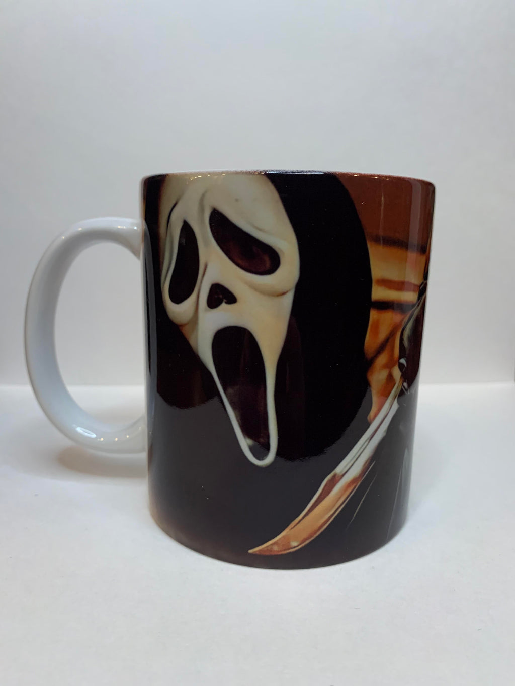 Taza Ghostface de Scream • Cerámica de 325 ml • Regalo de terror Slasher