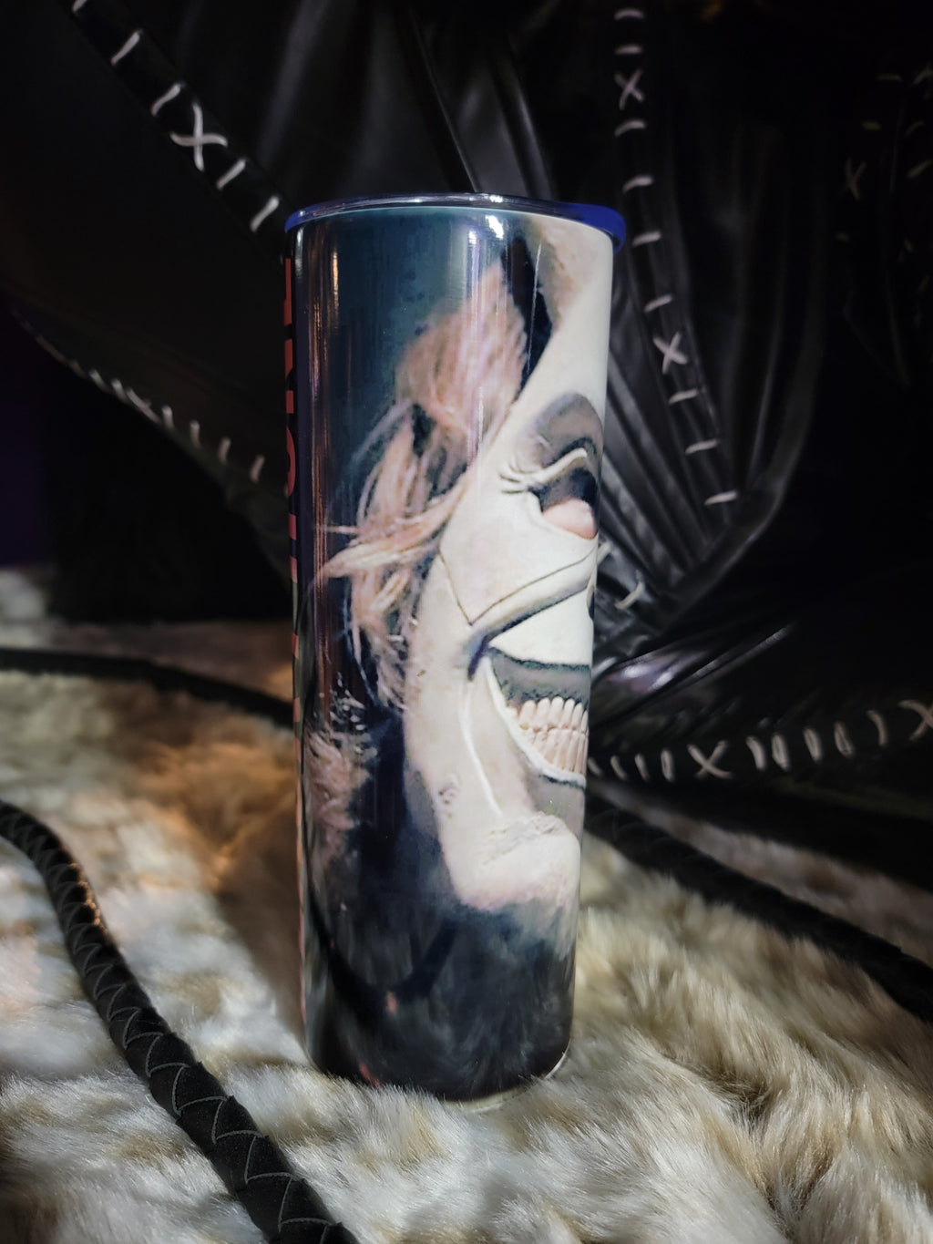 The Black Phone 20oz Skinny Edge Horror Tumbler – Modern Thriller Design