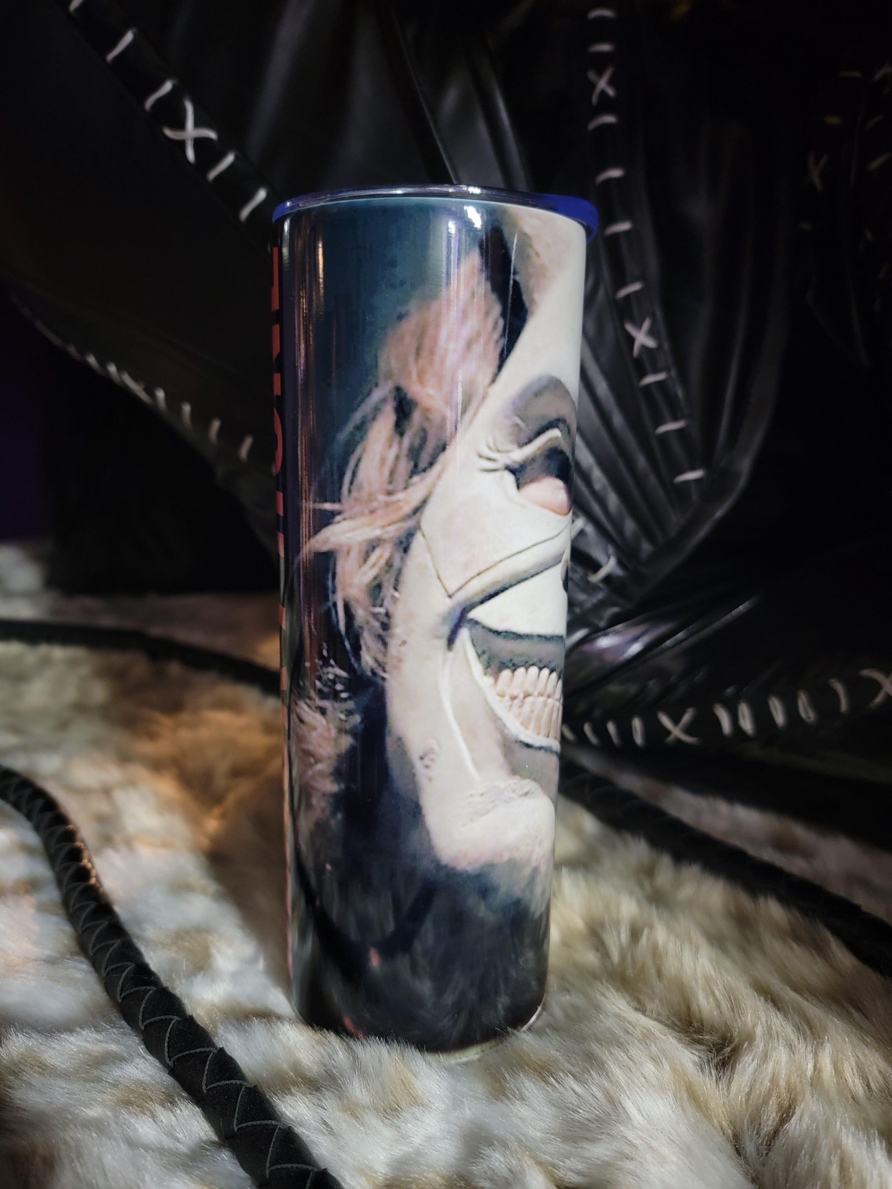 The Black Phone 20oz Skinny Edge Horror Tumbler – Modern Thriller Design