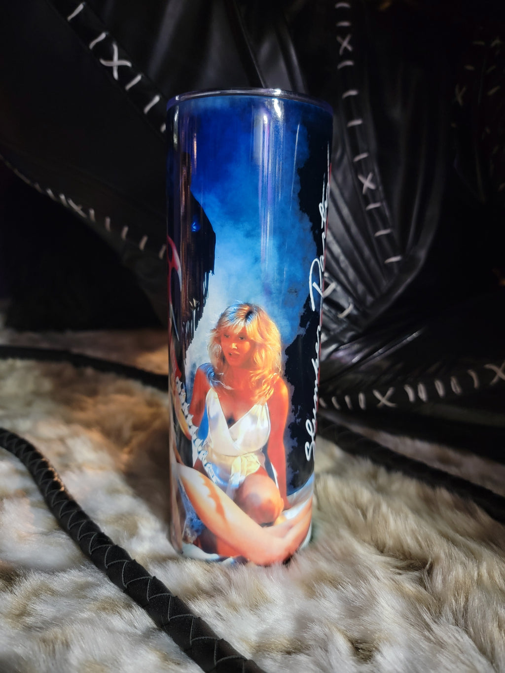 Slumber Party Massacre II 20oz Skinny Edge Horror Tumbler – 80s Cult Slasher Design
