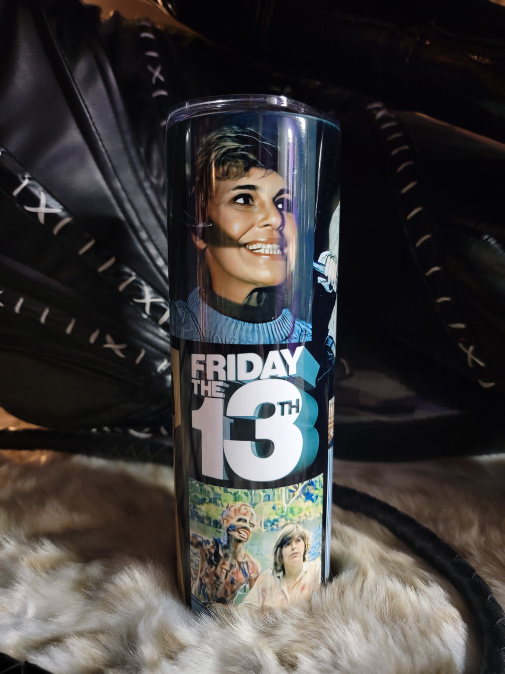 Friday the 13th Pamela Voorhees 20oz Skinny Edge Horror Tumbler