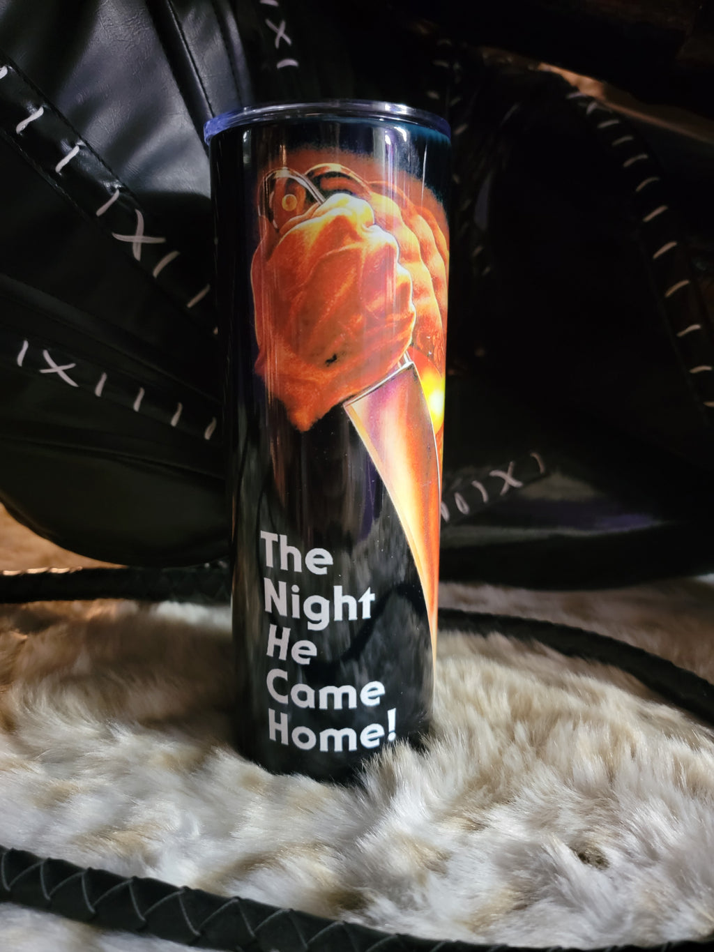 Halloween 20oz Skinny Edge Horror Tumbler