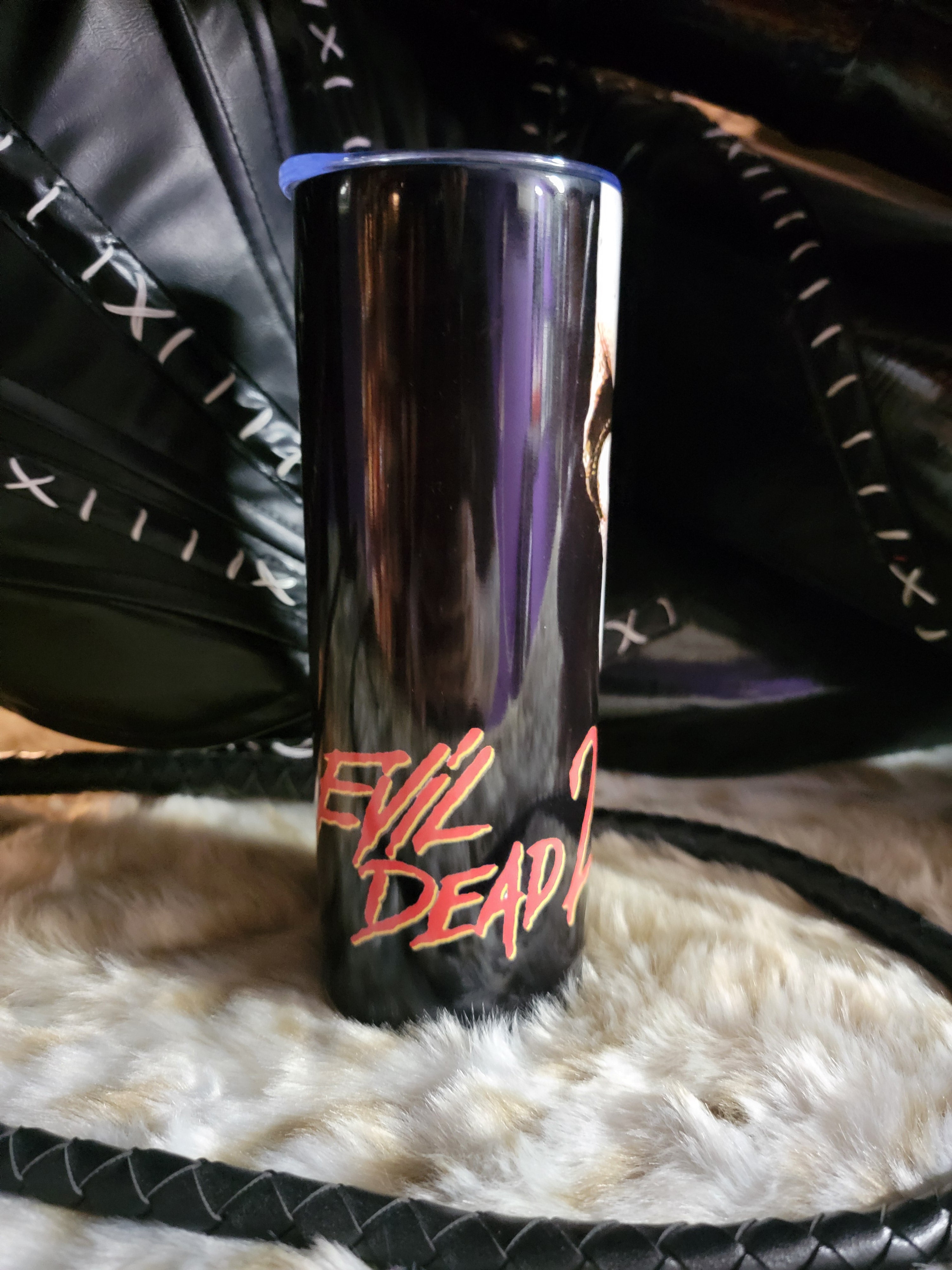Evil Dead 2 20oz Skinny Edge Horror Tumbler