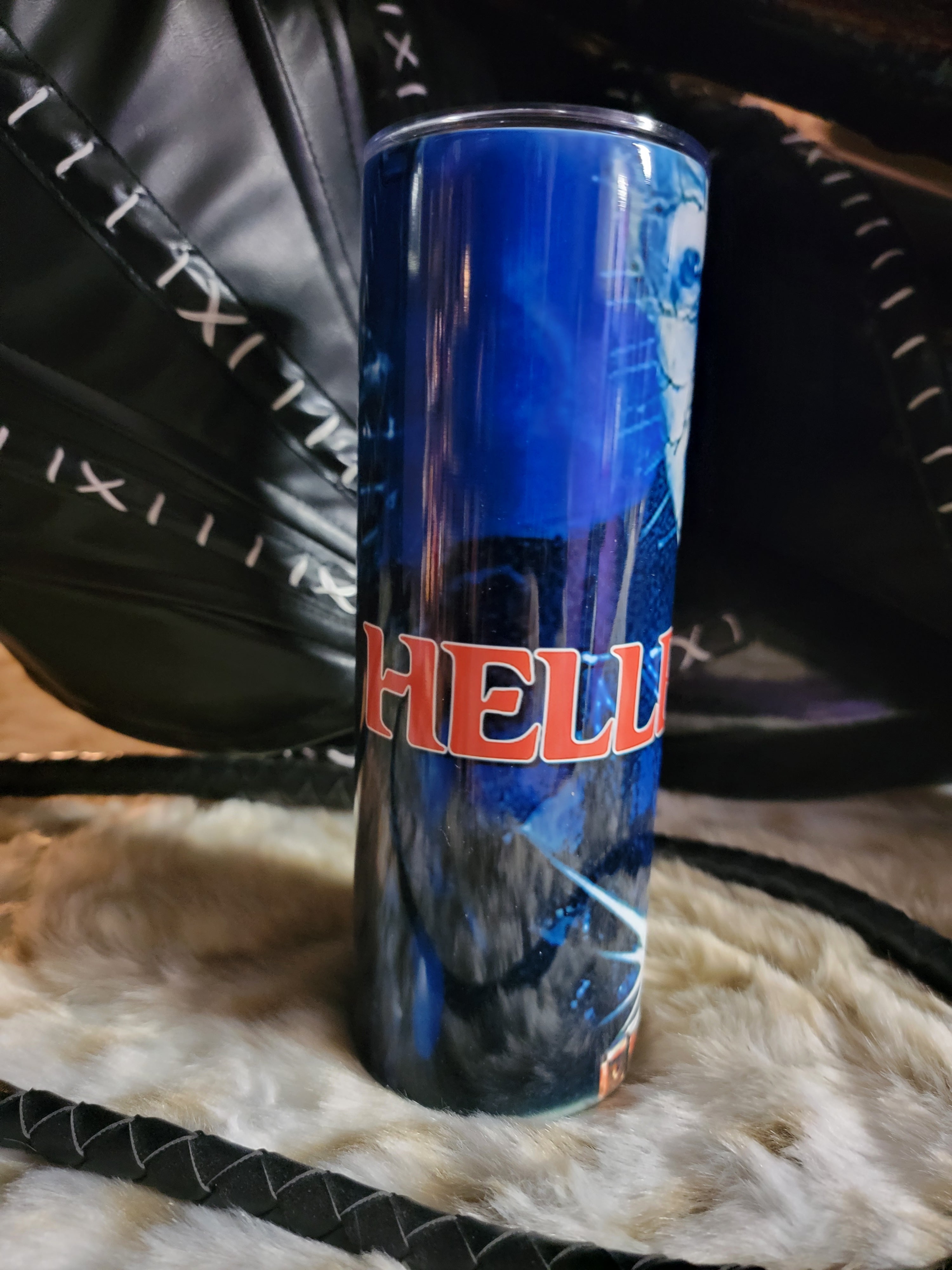 Hellraiser 20oz Skinny Edge Horror Tumbler