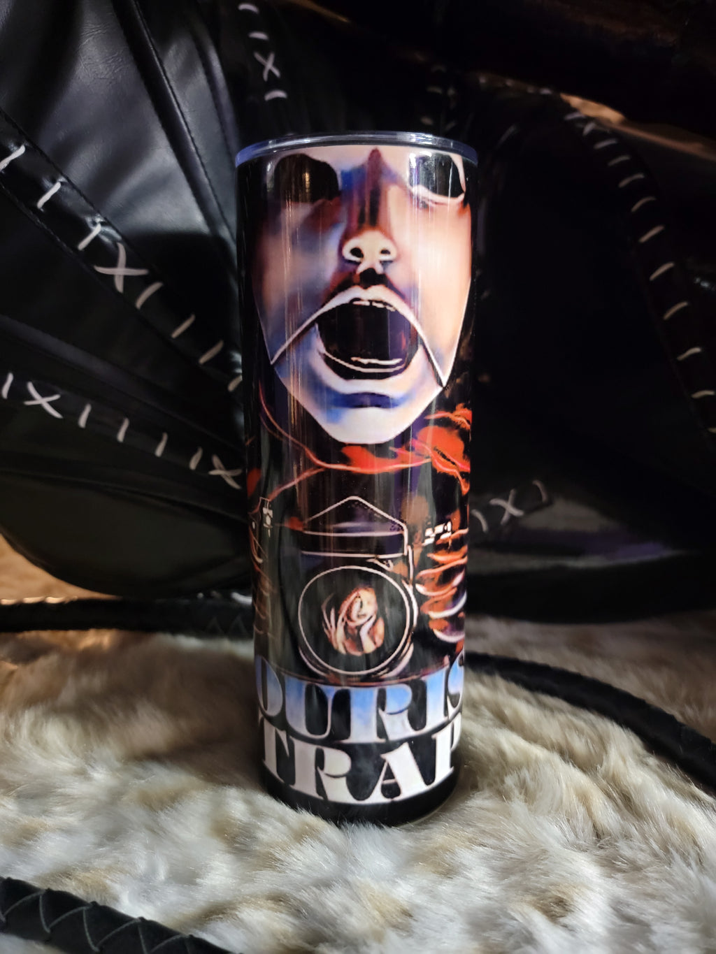 Tourist Trap 20oz Skinny Edge Horror Tumbler
