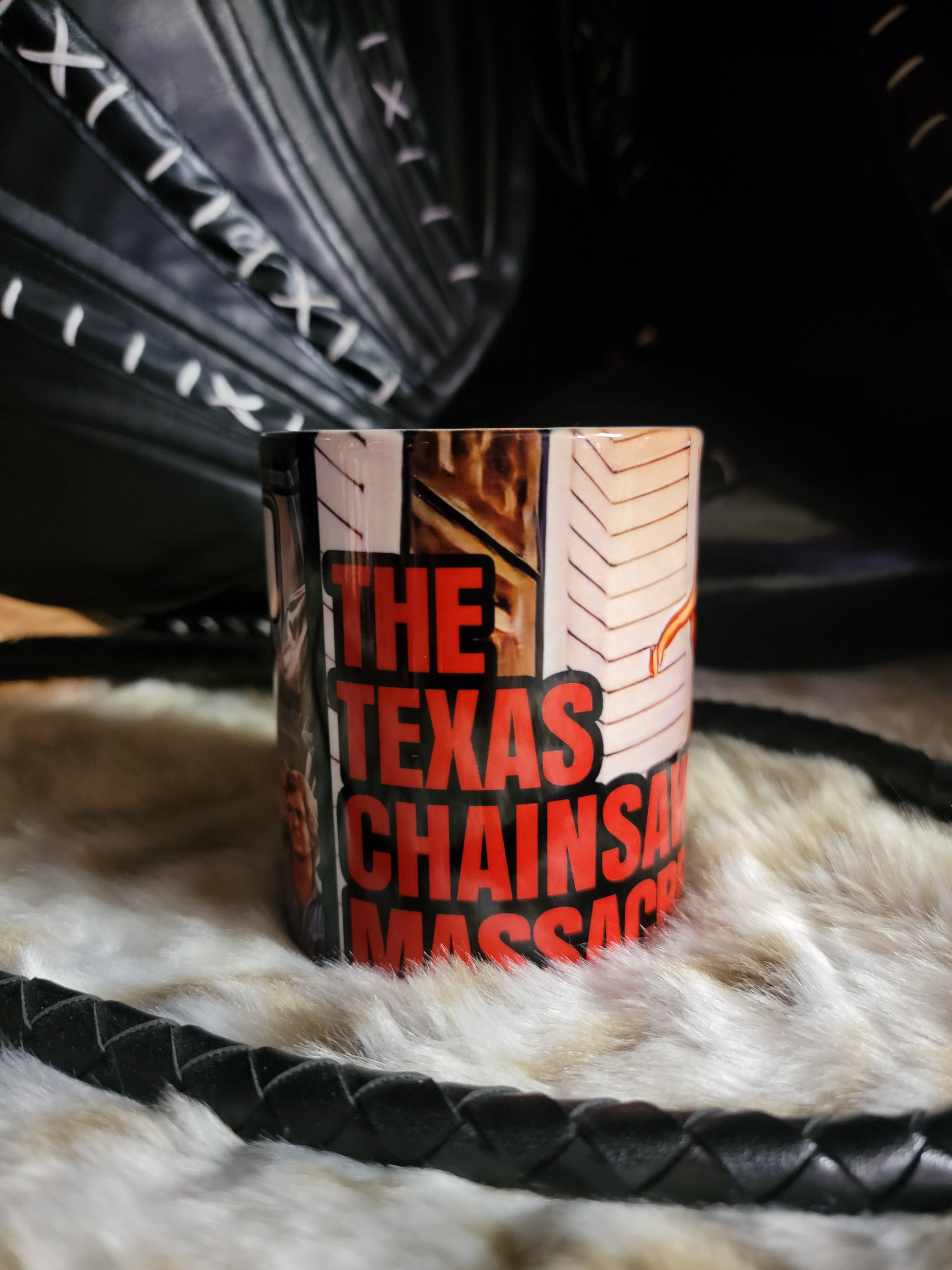 Texas Chainsaw Massacre Mug • 11 oz Ceramic • Designed by Monster Ink