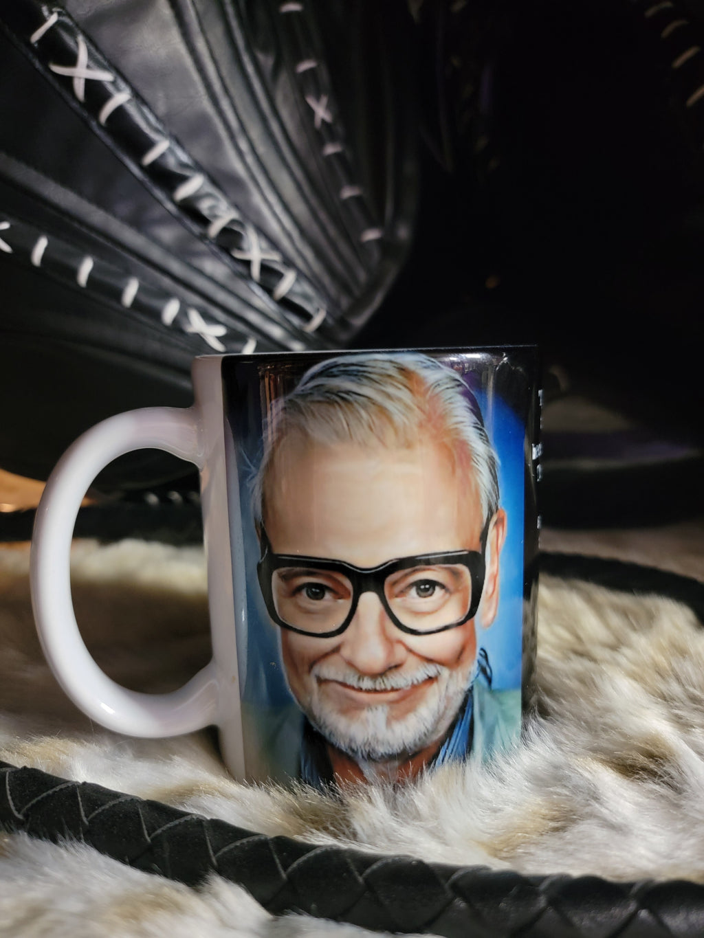 George Romero Mug • 11 oz Ceramic • Designed by Monster Ink