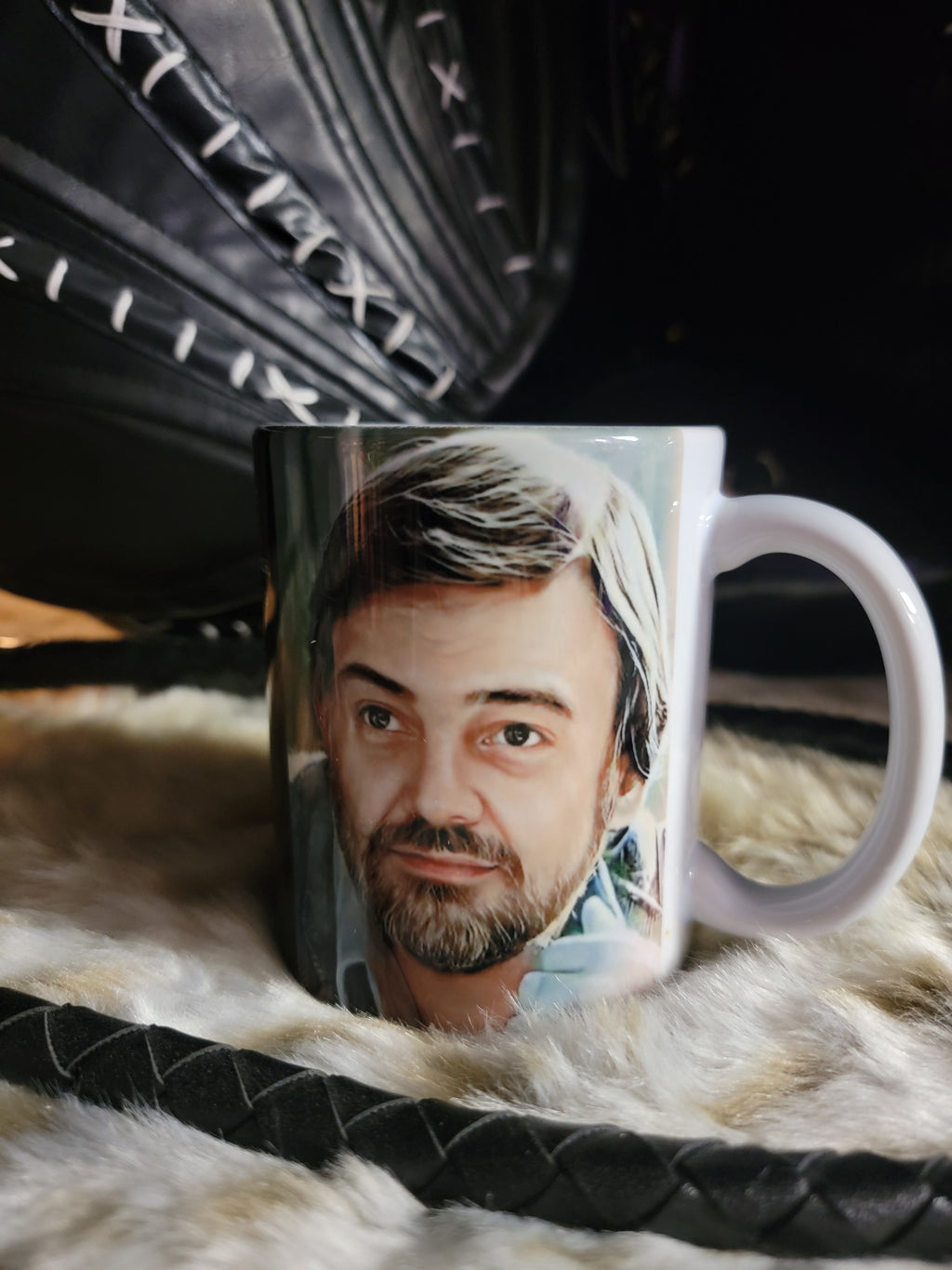 George Romero Mug • 11 oz Ceramic • Designed by Monster Ink