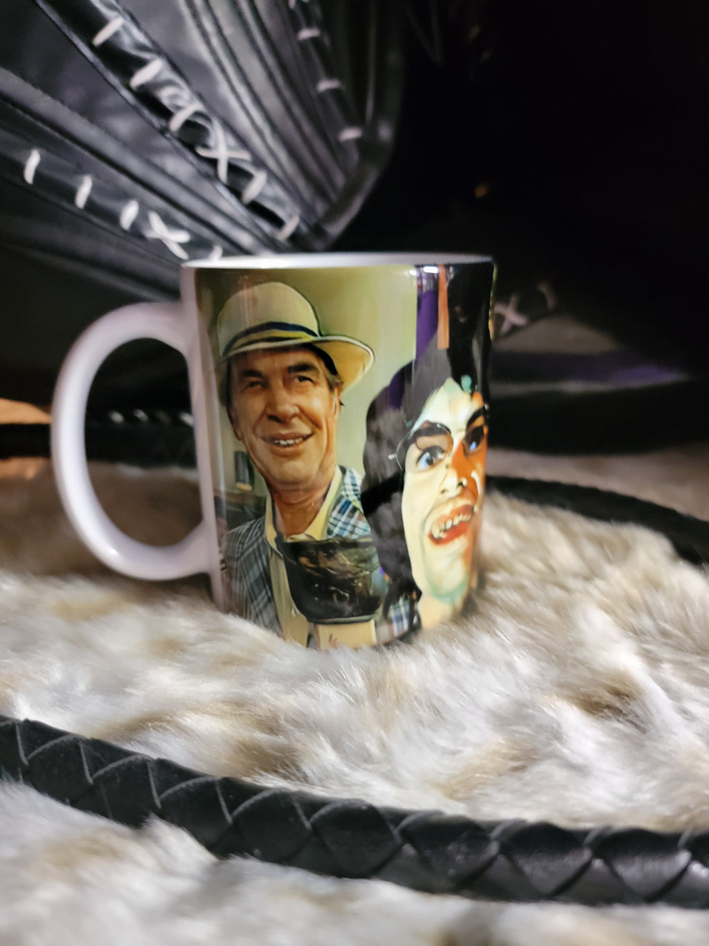 Texas Chainsaw Massacre 2 Mug• 11 oz Ceramic • Designed by Monster Ink
