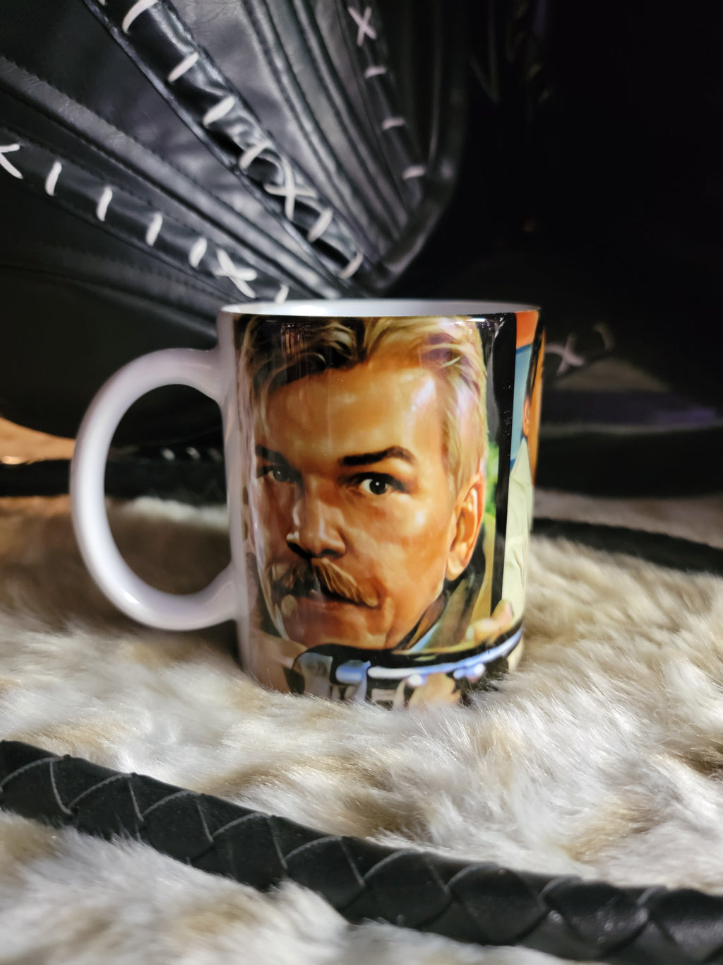 Tom Atkins Mug• 11 oz Ceramic • Designed by Monster Ink