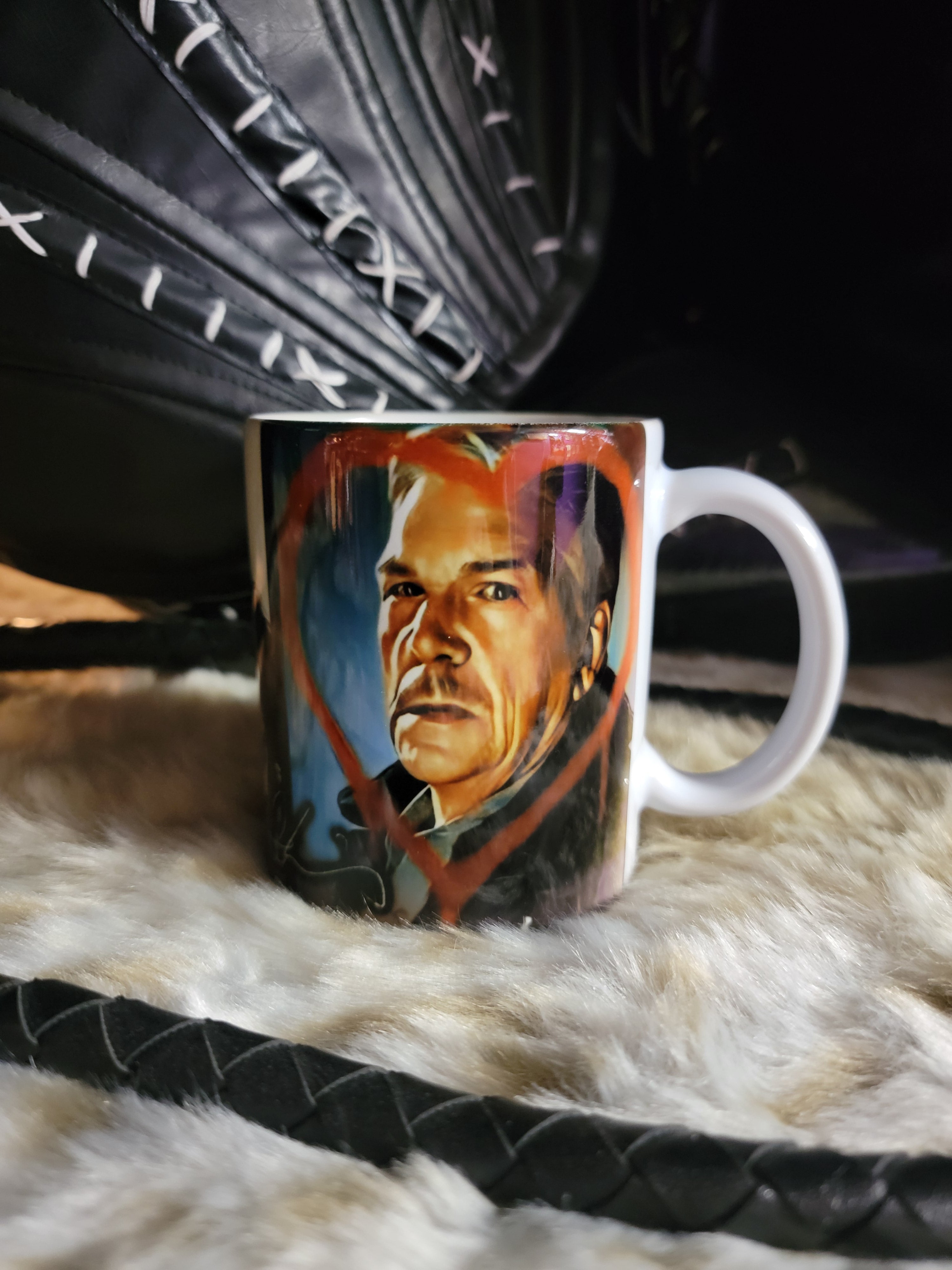 Tom Atkins Mug• 11 oz Ceramic • Designed by Monster Ink