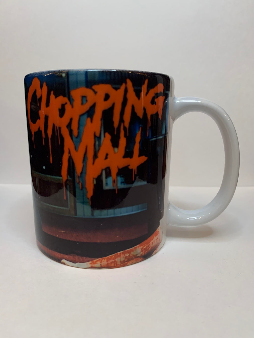 Chopping Mall Mug • 11 oz Ceramic • Cult Classic Horror Gift