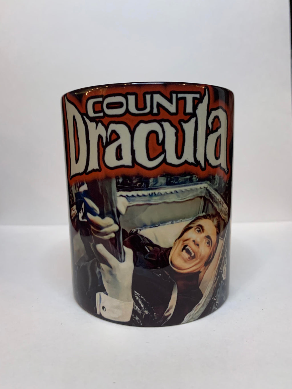 Count Dracula Christopher Lee Mug • 11 oz Ceramic • Classic Hammer Horror Gift