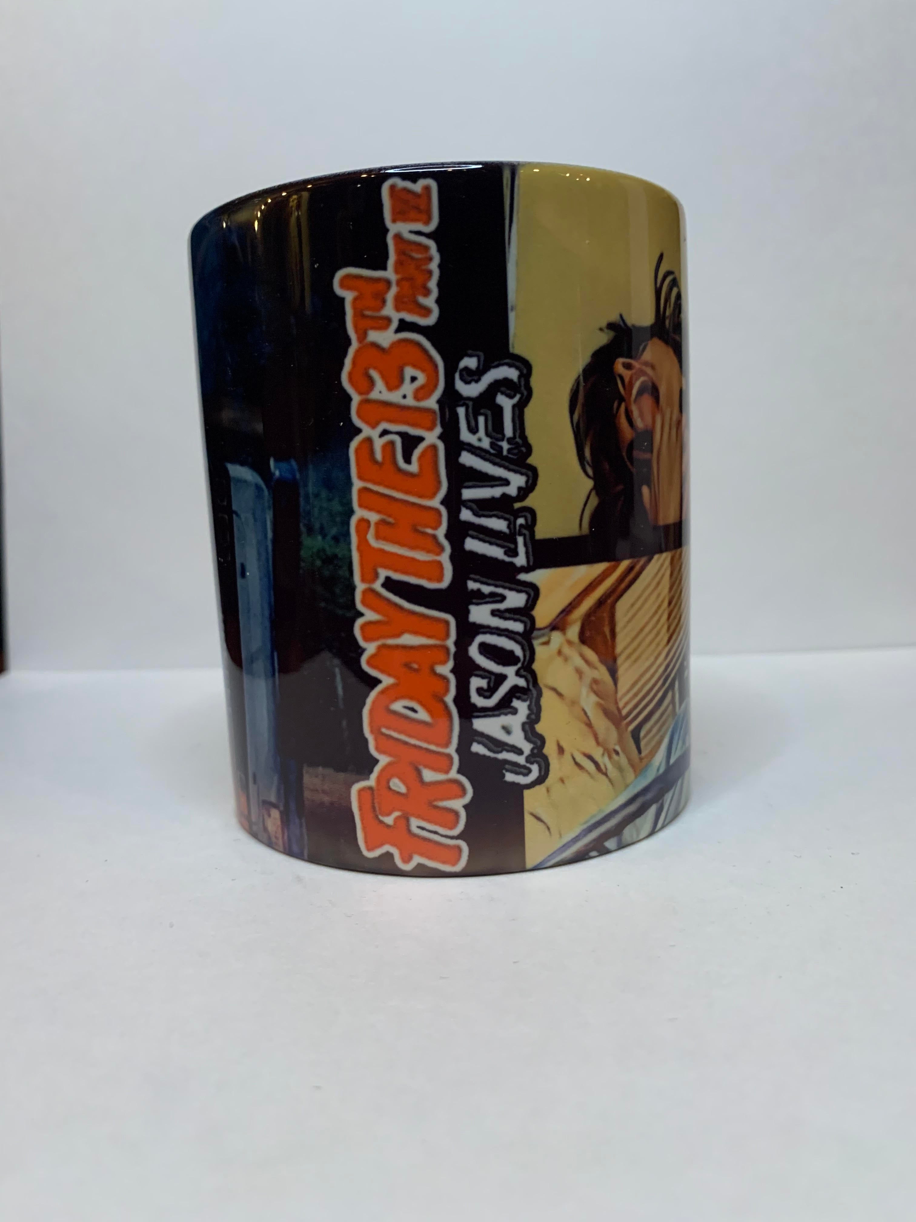 Friday the 13th Part 6 Jason Lives Mug • 11 oz Ceramic • Slasher Horror Gift