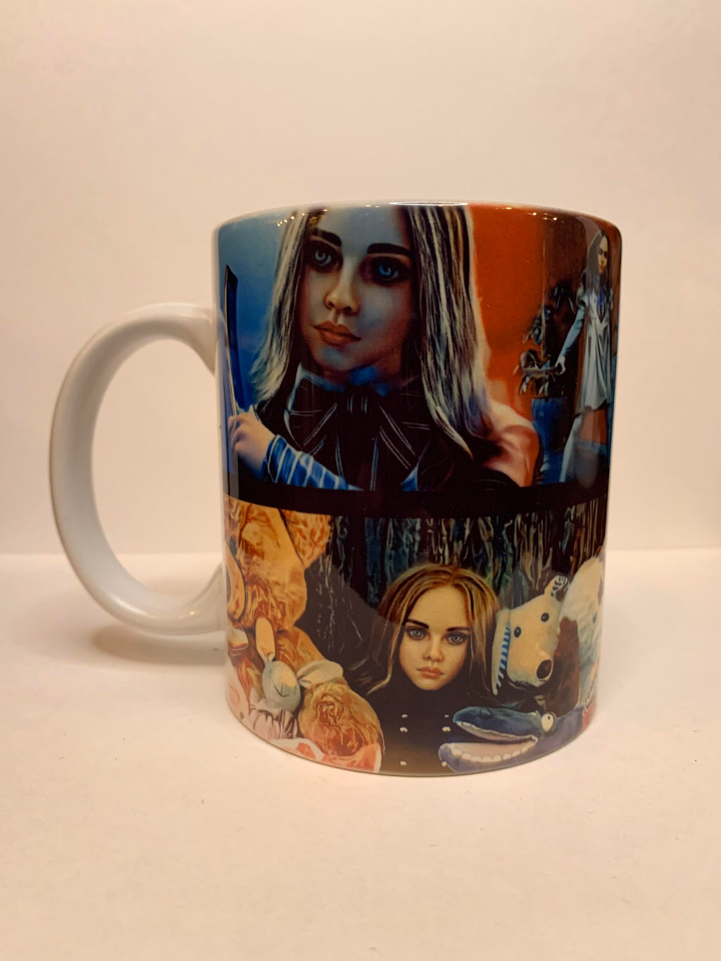 Megan M3GAN Mug • 11 oz Ceramic • Killer Doll Horror Gift