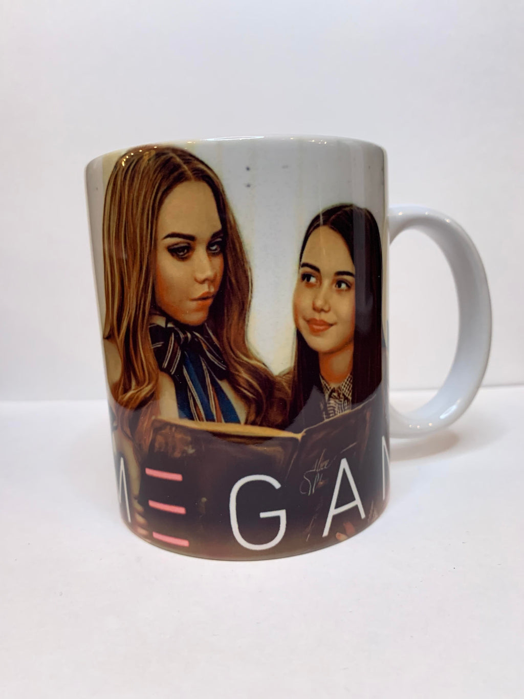 Megan M3GAN Mug • 11 oz Ceramic • Killer Doll Horror Gift