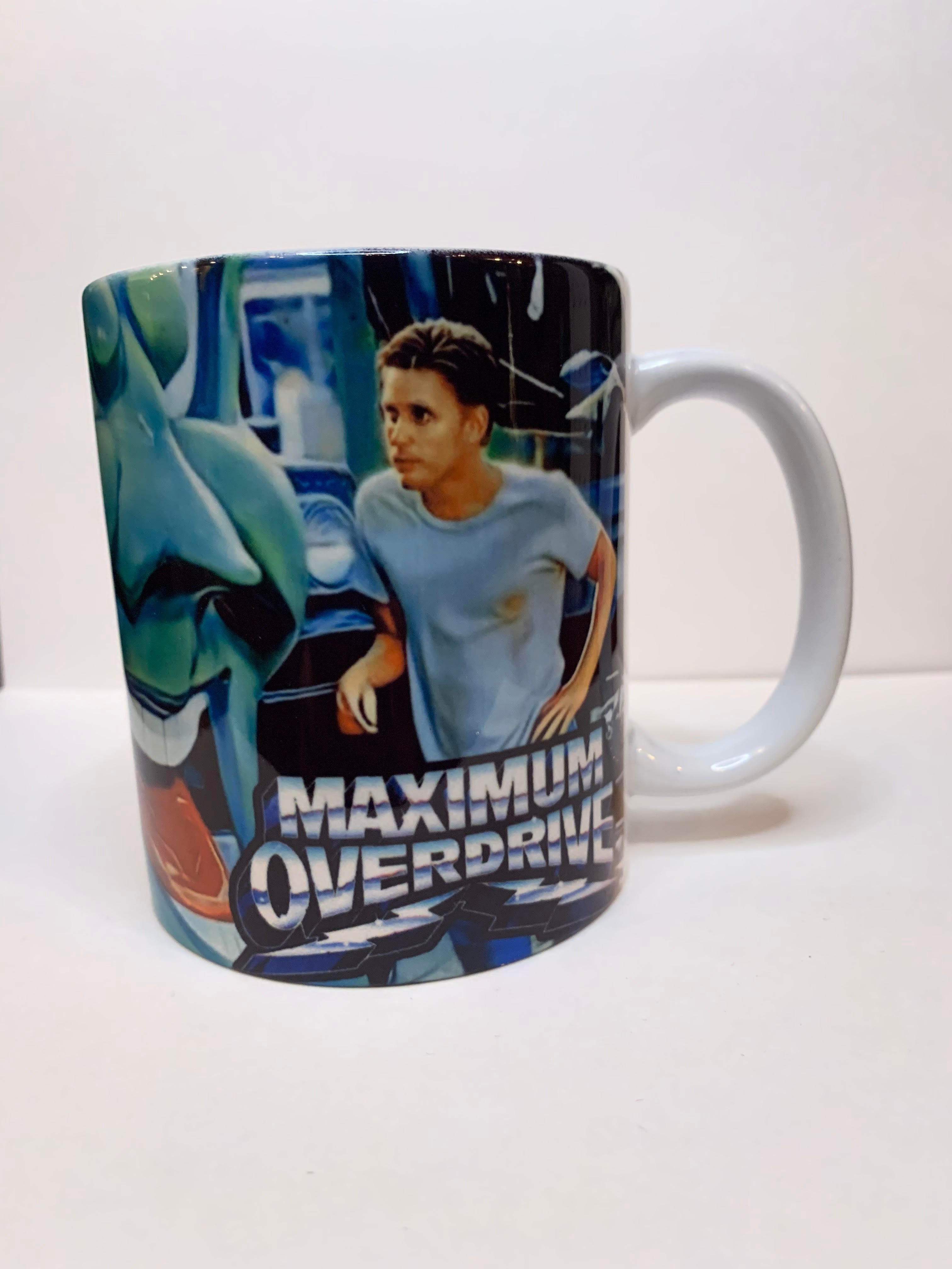 Taza Maximum Overdrive • Cerámica de 11 oz • Regalo de culto de terror de Stephen King