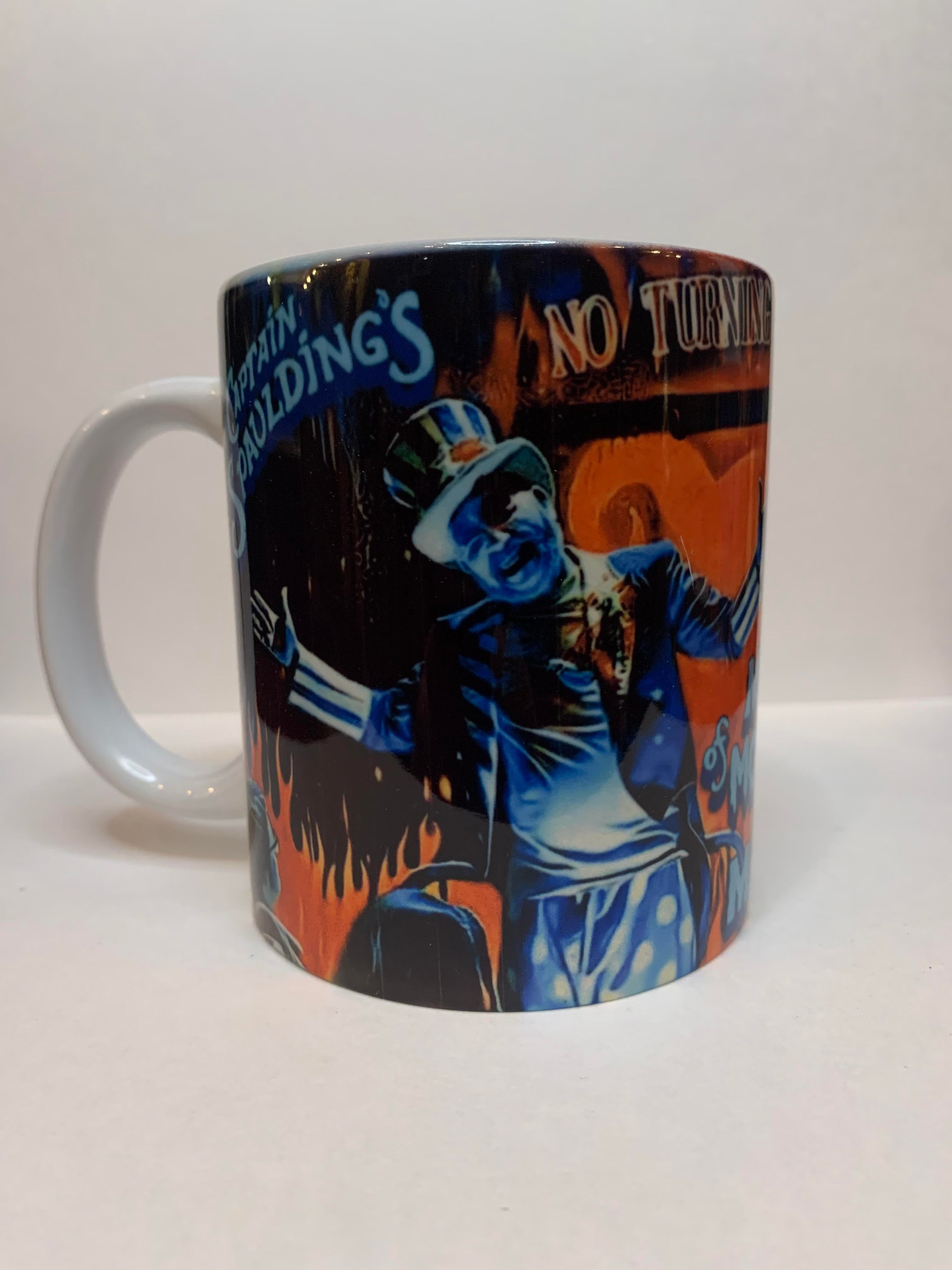 Taza de terror Captain Spaulding • Cerámica de 11 oz • La casa de los 1000 cadáveres