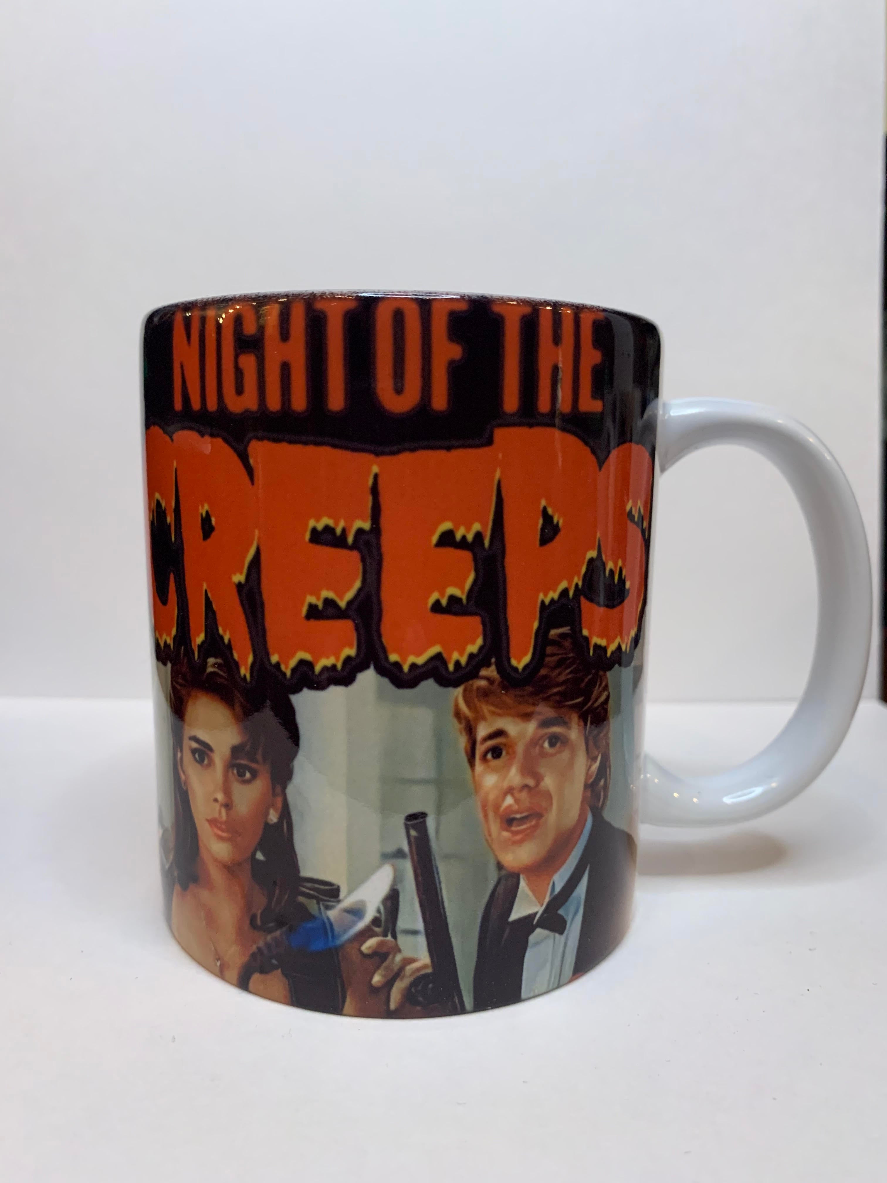 Night of the Creeps Tom Atkins Mug • 11 oz Ceramic • Horror Classic